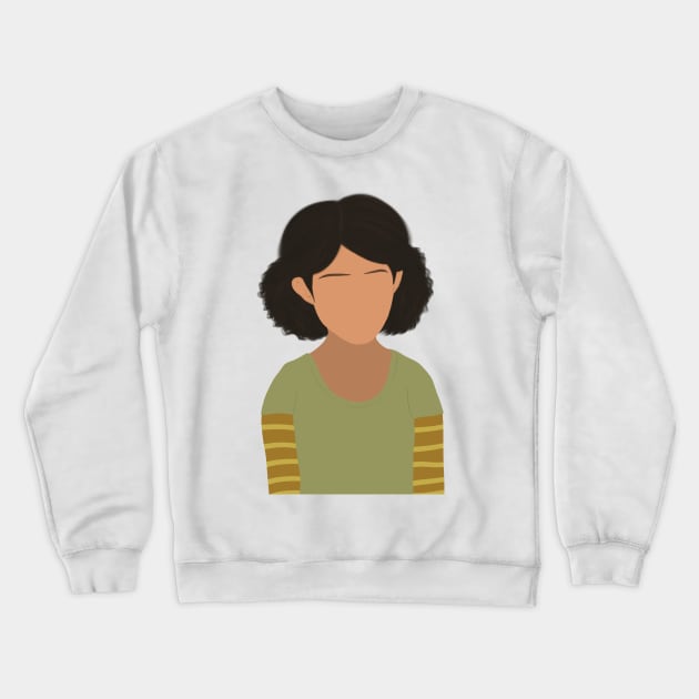 The Walking Dead Game Season 1 Clementine Fan Art Crewneck Sweatshirt by senaeksi